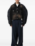 Maison MIHARA YASUHIRO panelled denim jacket