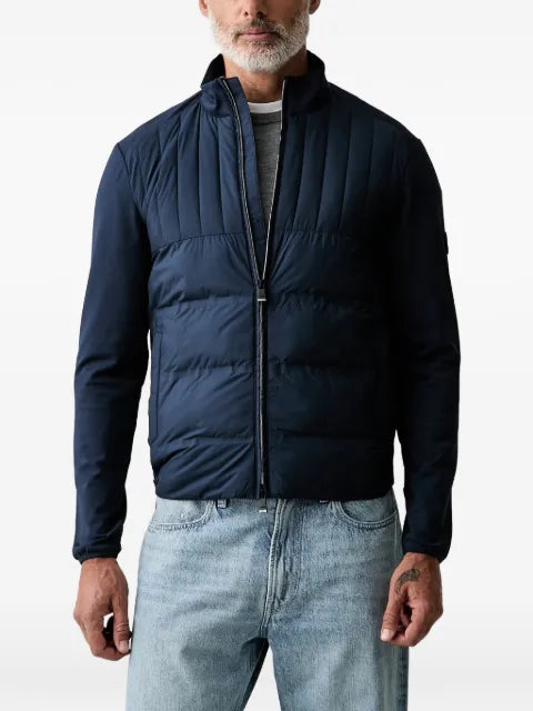 Hackett London zip-up padded jacket