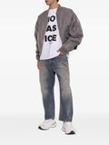 DSQUARED2 logo-patch bomber jacket