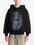 PROSTO Grade logo-print hoodie