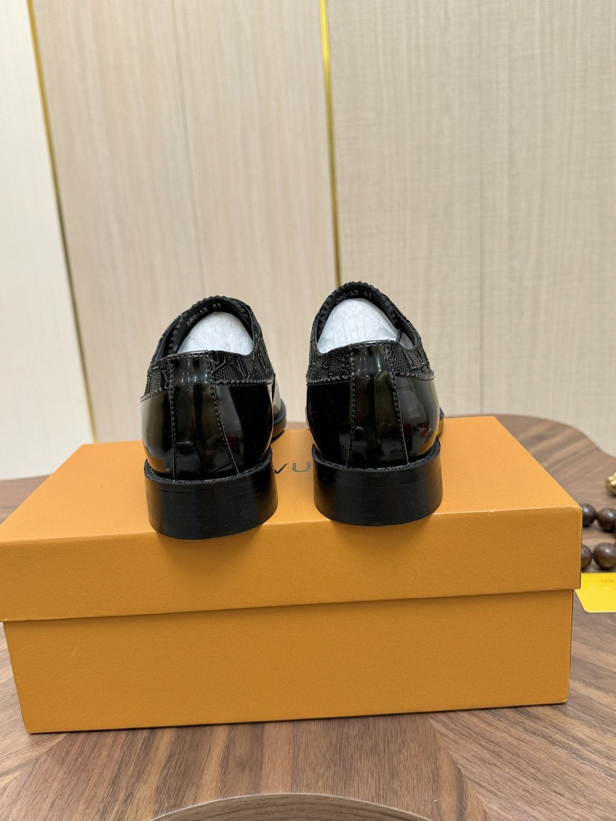 Louis Vuitton Men's Textured Vamp Lace-Up Dress Shoes
